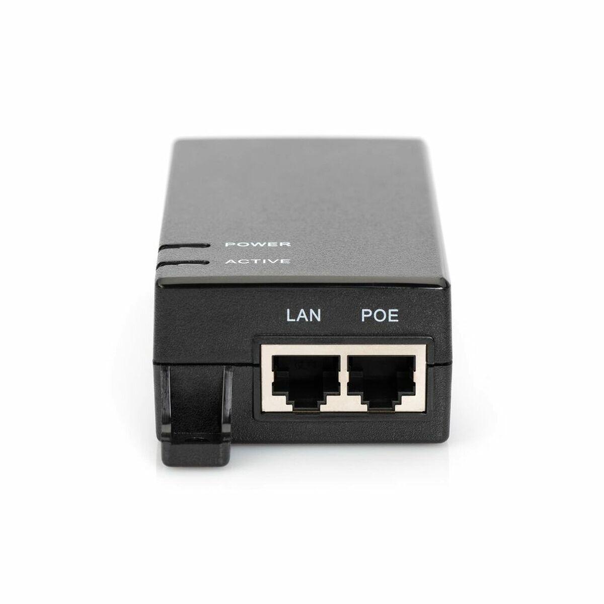 Gigabit Ethernet PoE Injector - 802.3af Power Pins4/5() - 7/8(-) - 15.4W