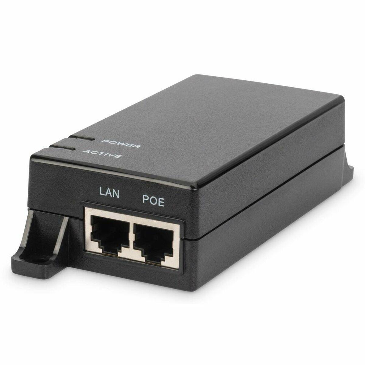 Gigabit Ethernet PoE Injector - 802.3af Power Pins4/5() - 7/8(-) - 15.4W