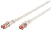 CONFEZIONE 5 CAVI CAT 6 SCHERMATI S/FTP MT 10 COLORE BIANCO DIGITUS