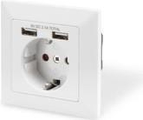 Safety Wall Outlet - 2x USB...