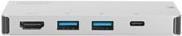 DOCKING STATION USB TIPO C CON 6 PORTE USB HDMI TIPO C LETTORE CARD