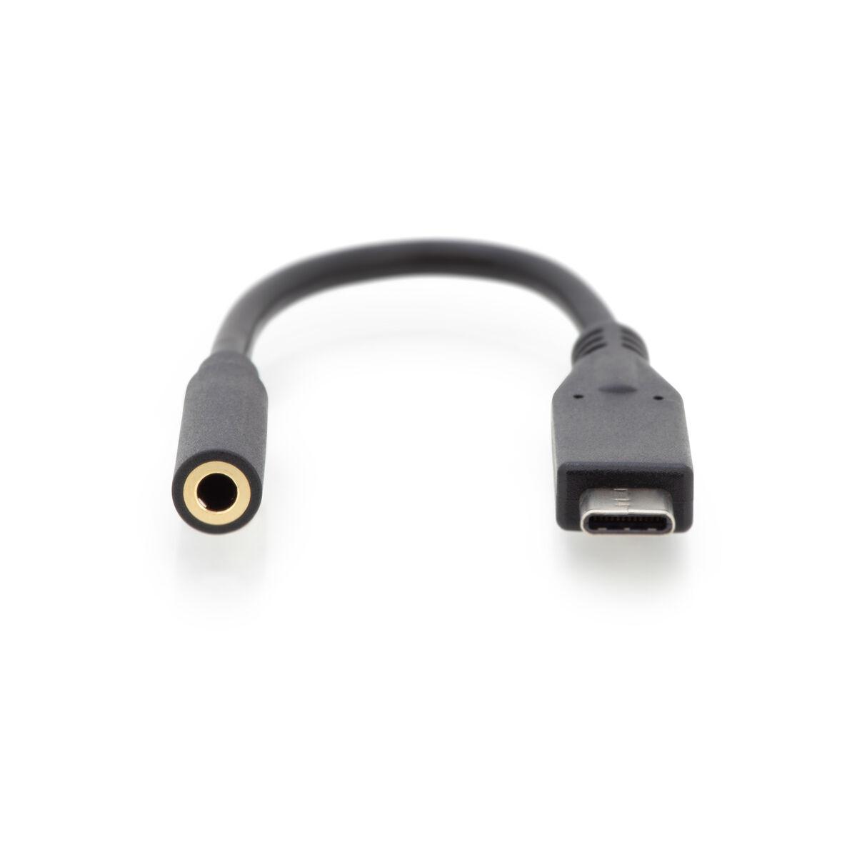 Digitus (USB AUDIO ADAPTER CABLE C 3.5MM - ONLY FOR SMARTPHONES TABLETS)