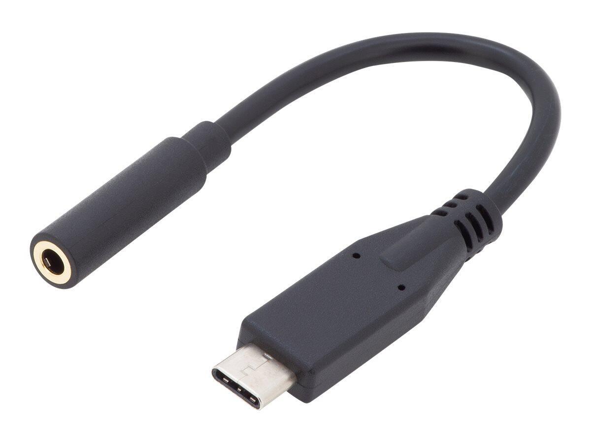 Digitus (USB AUDIO ADAPTER CABLE C 3.5MM - ONLY FOR SMARTPHONES TABLETS)