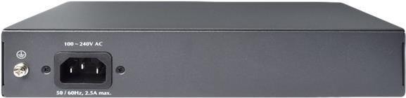 SWITCH 8 PORTE FAST ETHERNET POE 120 WATT CON 2 PORTE UPLINK