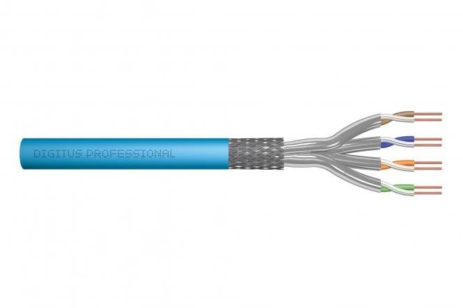 Cavo di installazione CAT 6A S-FTP, 500 MHz Eca (LSZH-1), AWG 23/1, 500 m, sx, blu