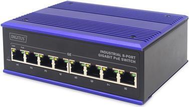 SWITCH INDUSTRIALE 8 PORTE FAST ETHERNET 10/100 DIN RAIL