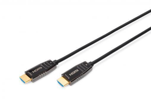 DIGITUS Cavo in fibra ottica ibrido HDMI AOC UHD 8K 10 m