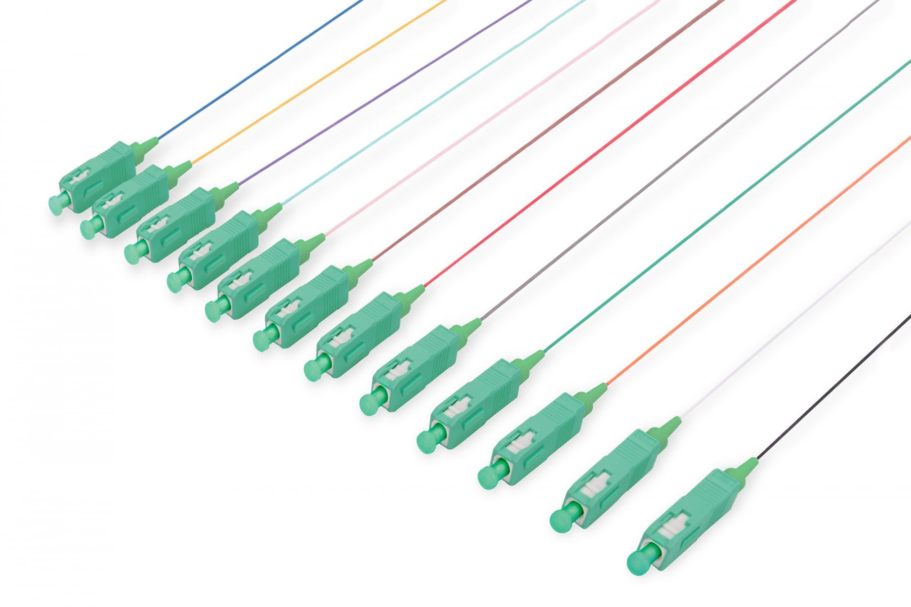 Digitus DK-292219-02-APC-7A1 cavo InfiniBand e in fibra ottica 2 m SC Multicolore