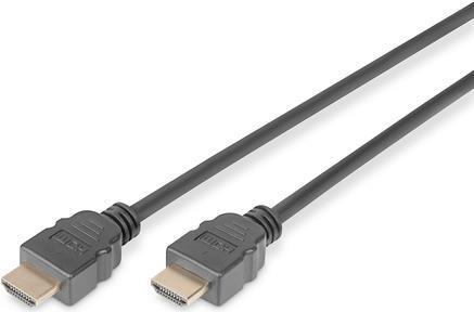 Digitus Cavo di collegamento High Speed 4K HDMI, tipo A (2M 4K HDMI CONNECTING CABLE - HIGH-SPEED FULL HD GOLD SW)