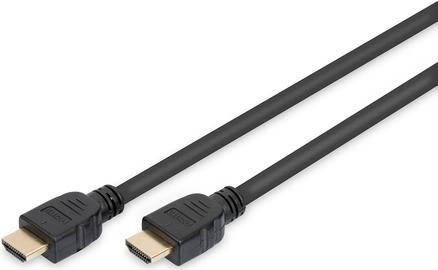 Digitus Supporta cavo di collegamento HDMI Ultra High Speed (HDMI UHD 8K CABLE 1 M BLACK - )