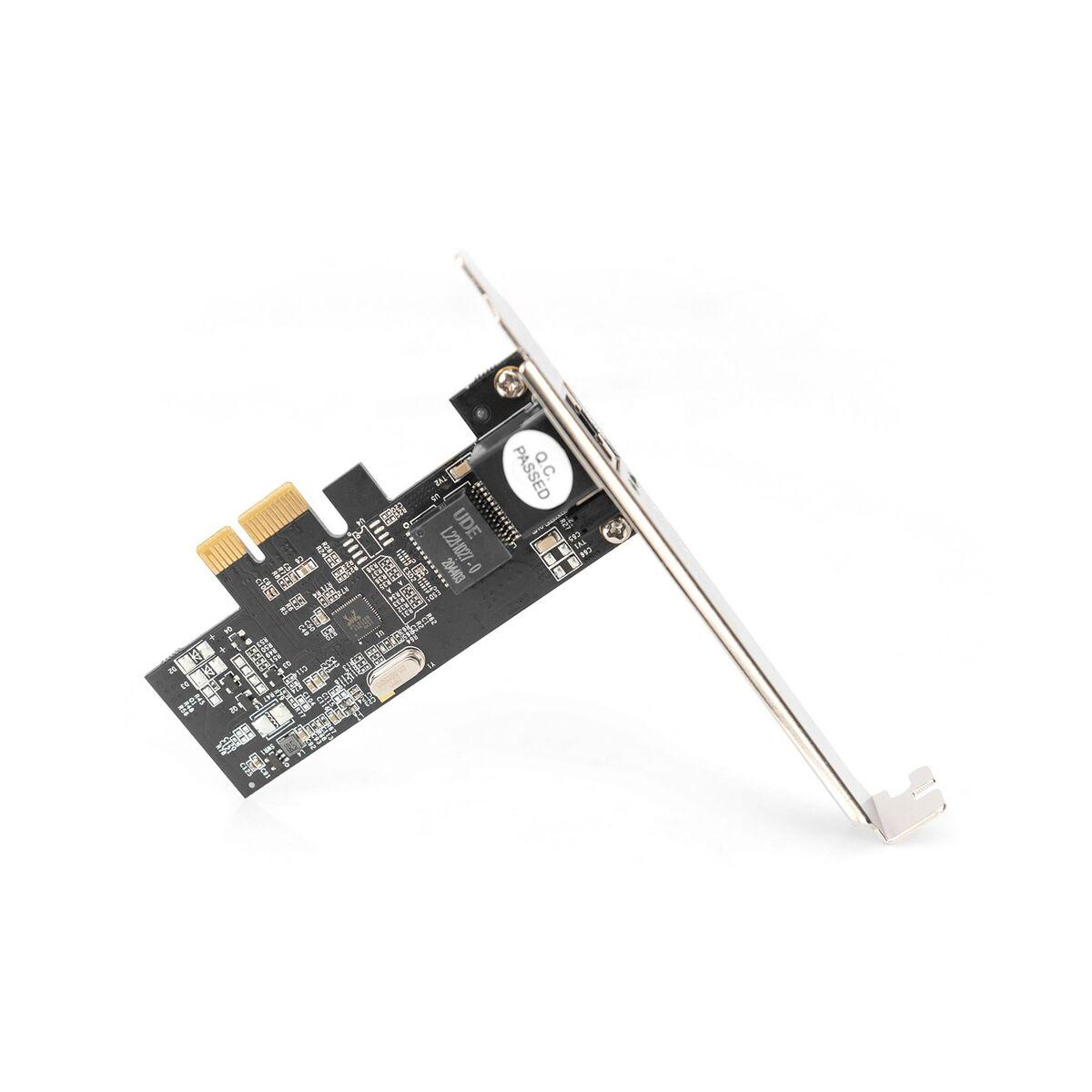 DIGITUS Scheda di rete Gigabit Ethernet PCI Express 2.5G (4 velocit )