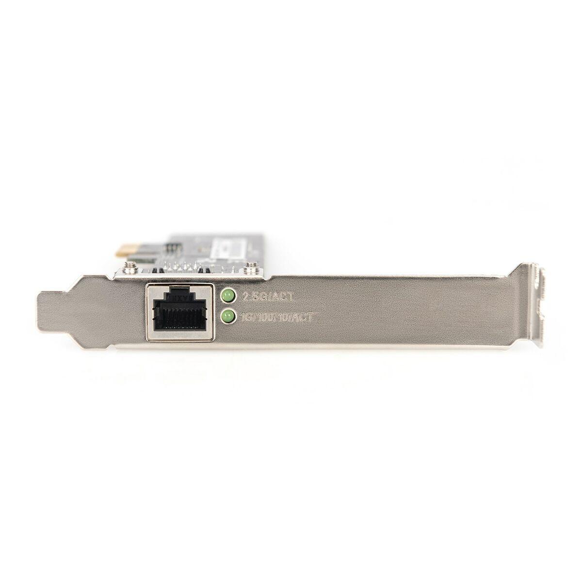 DIGITUS Scheda di rete Gigabit Ethernet PCI Express 2.5G (4 velocit )