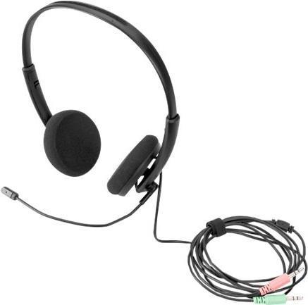 DIGITUS CUFFIE PER UFFICIO ON EAR CON RIDUZIONE DEL RUMORE STEREO 35 MM