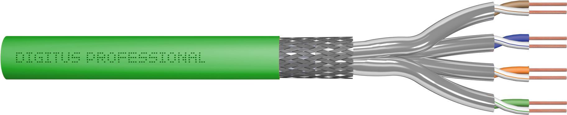 DIGITUS Cavo di installazione CAT 8.II S/FTP 100 m simplex Dca