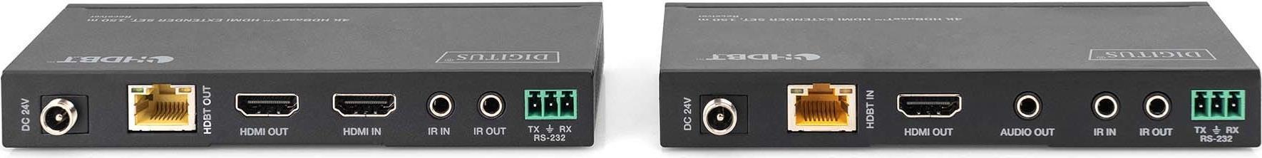 Set extender 4K HDBaseTÃ‚â„¢ HDMI, 150 m Digitus