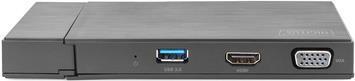 DIGITUS Docking station universale, USB 3.0, Travel 7 porte