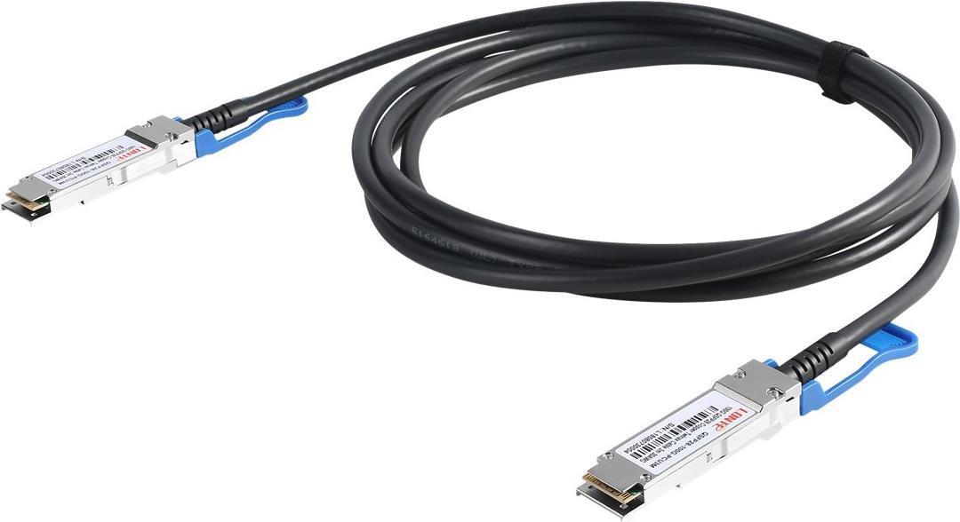 DIGITUS Cavo 100G QSFP28 DAC, 1m