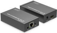 EXTENDER HDMI TRAMITE CAVO RETE CAT 5/6 FINO 120MT INFRAROSSO TXRX