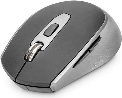 DIGITUS Mouse ottico wireless 6 tasti 1600 dpi