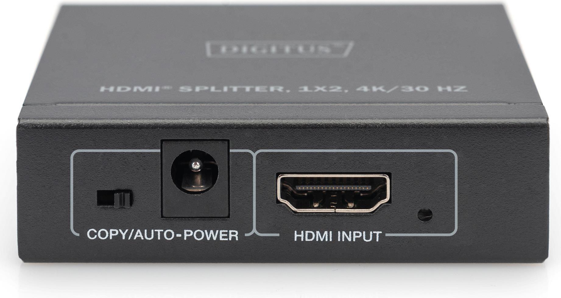 SPLITTER HDMI 1X2 4K/30 HZ