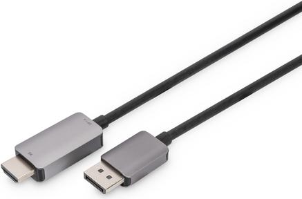 DIGITUS Cavo adattatore DisplayPort 8K, DP - HDMI tipo A mt 1,8