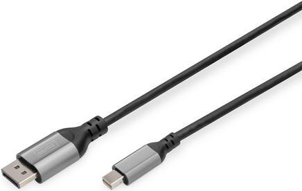 DIGITUS Cavo adattatore DisplayPort 8K da mini DP a DP mt 1