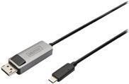Cavo adattatore bidirezionale da USB Tipo C a DisplayPort mt 1