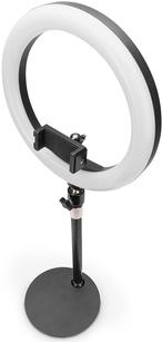 Luce LED ad anello 33 cm supporto da tavolo DIGITUS