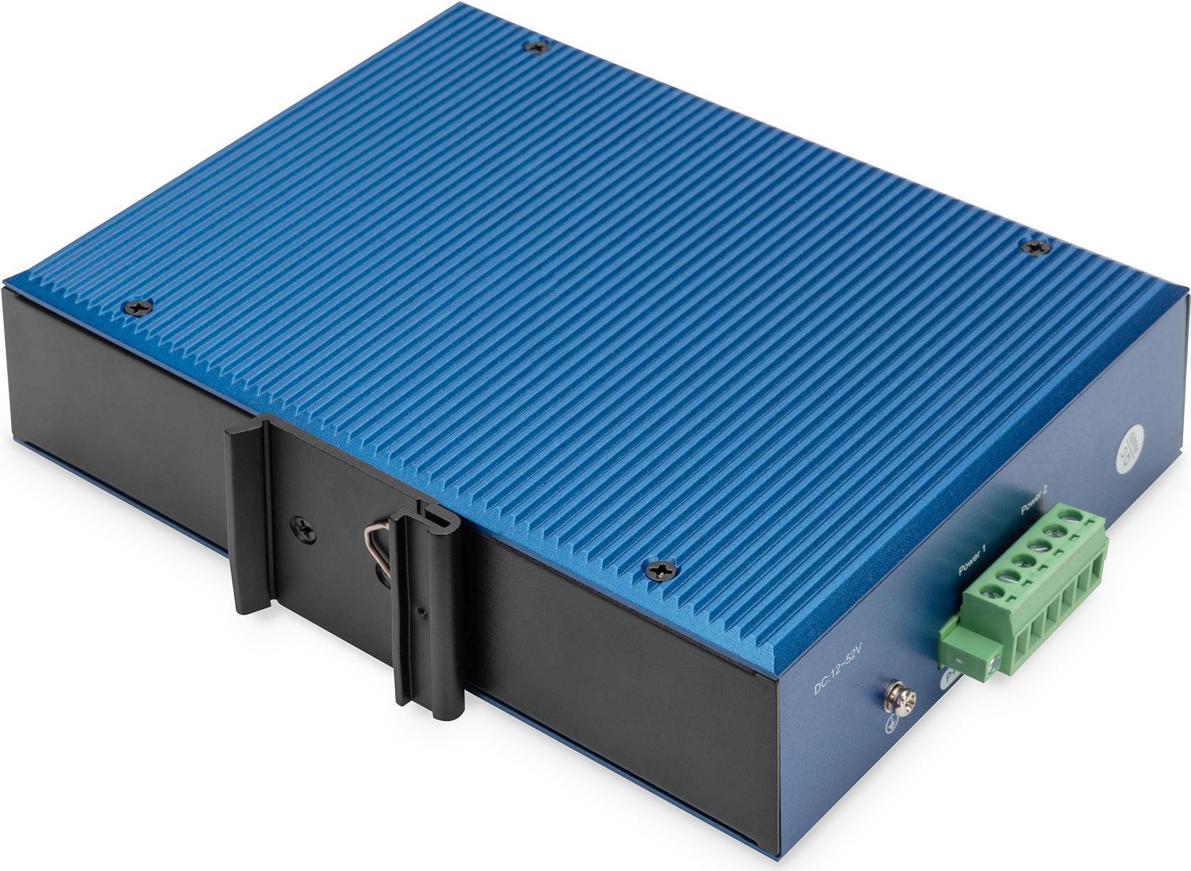 DN-651138 è uno Switch Ethernet Gigabit industriale con 16 porte 10/100/1000 Mbps RJ45 2 porte 1000 Mbps base-FX.Lo Switch ind