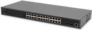 DIGITUS Switch Gigabit Ethernet PoE gestito L2 24 porte