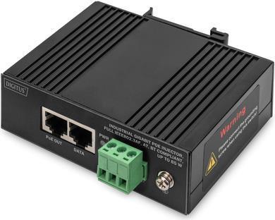 DIGITUS Iniettore Gigabit EthernetPoE industriale
