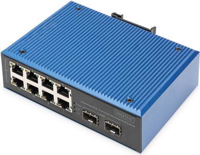 Switch Fast Ethernet PoE industriale a 82 porte