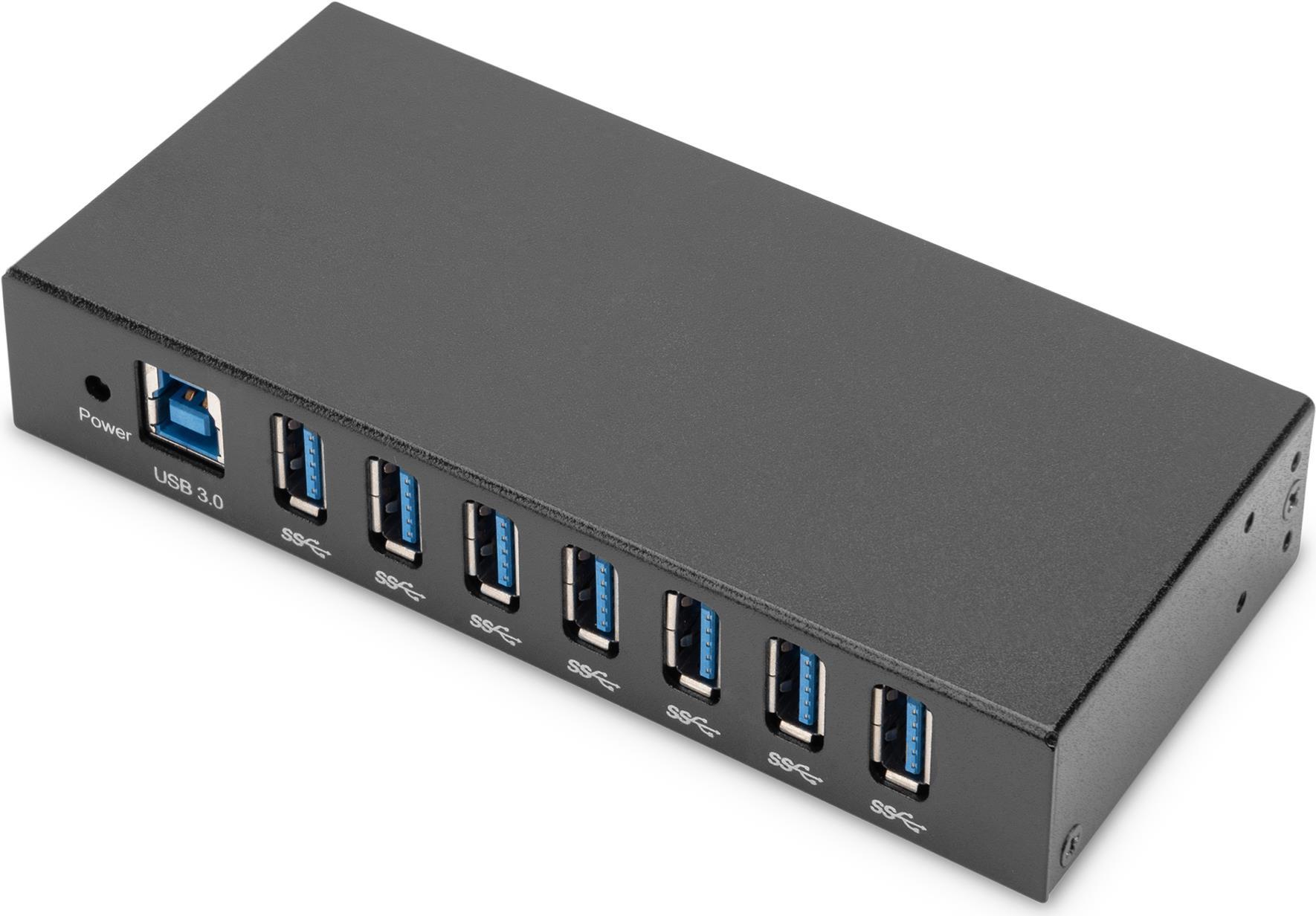 DIGITUS Hub USB 3.0 7 porte Industrial Line