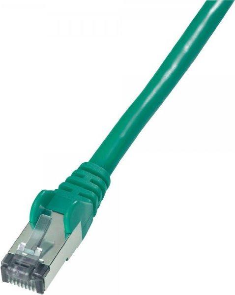 Cavo di connessione di rete Goobay RJ45 WEDRONIC RJ45 Cat 6 S/FTP 1 M Green Flame