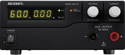 Voltcraft Laboratory Device, regolabile DPPS-60-15 1-60 V/DC 0-15 A Numero programmabile USB da 900 W USB di uscite 1 x (DPPS-6