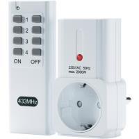 Renkforce Radio Switch Switch Impostazione Impostazione della spina in 2 parti Max.