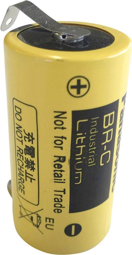 Batteria speciale Panasonic Baby (C) Etichetta per saldatura a U litio BR-C ULF 3 V 5000 mAh 1 pezzo (BRCCLG)