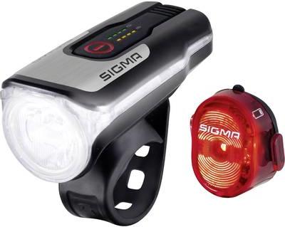 Sigma Bicycle Set Set Aura 80 / Nugget Set LED Drive Black (17850)