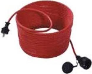 Bachmann H07RN -F3G - Cavo di estensione di alimentazione a tensione - AC 250 V - 16 A - 50,0 m - rosso (343.371)