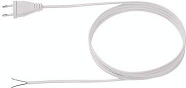 Bachmann - Cavo di alimentazione - Euro -plug anche senza spine - AC 250 V - 2,5 A - 3 m - A forma, piatto - Black
