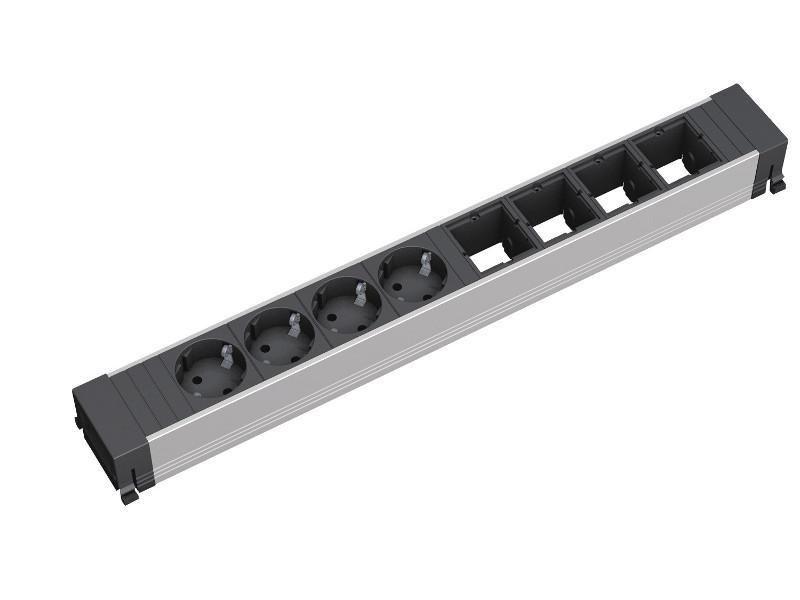 Presa multipla a 8 vie (444 mm)
