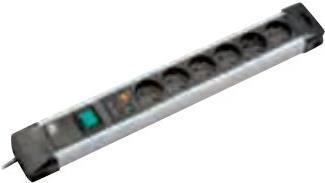 Connectus 6xute OVP 1xSwitch Potenza 2.0m CEE7-7