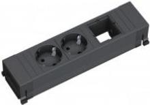 Bachmann 916.062. Numero di connessioni CA: 2 uscite CA, colore del prodotto: nero, materiale per la casa: plastica. Larghezza: