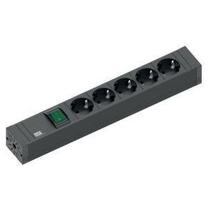 Bachmann CONNECT LINE - Cavo di prolunga - Connessioni in uscita 5 - 20 m - Nero (420.0013)