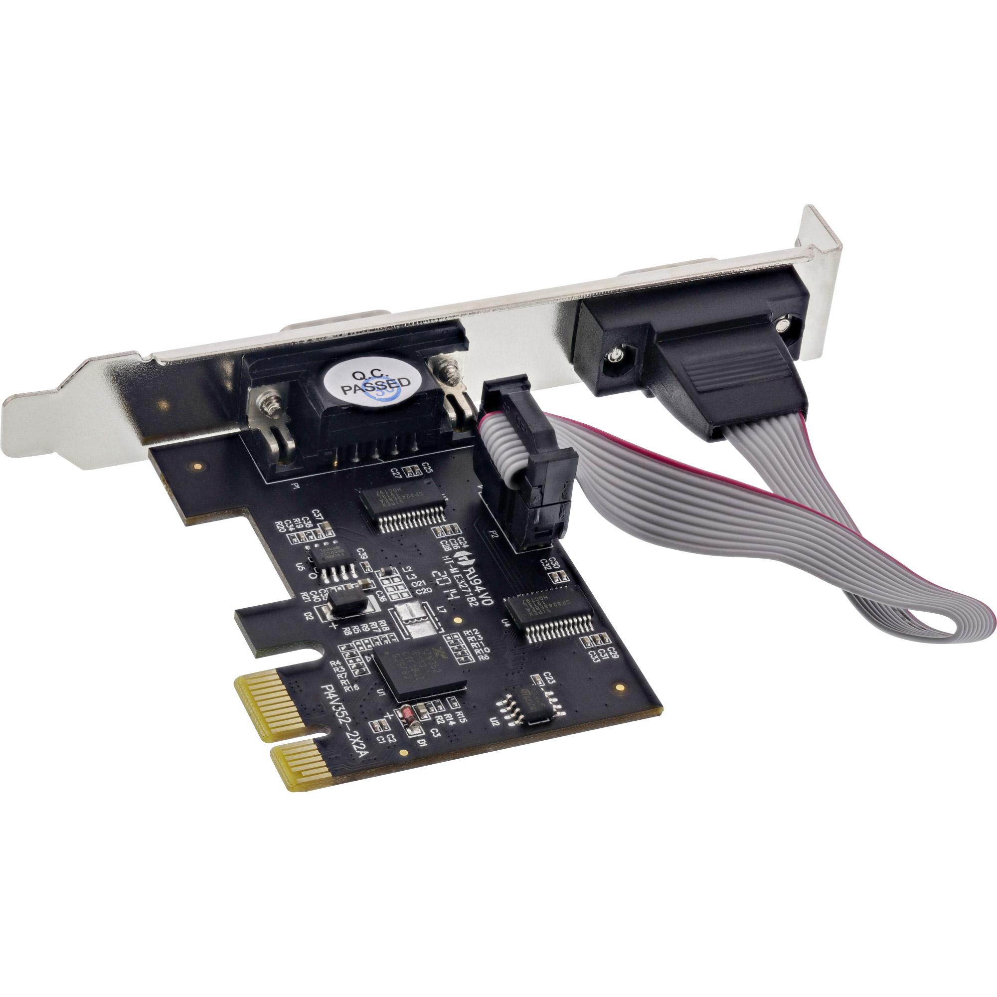 Longshine Controller PCIe 2x Seriell [