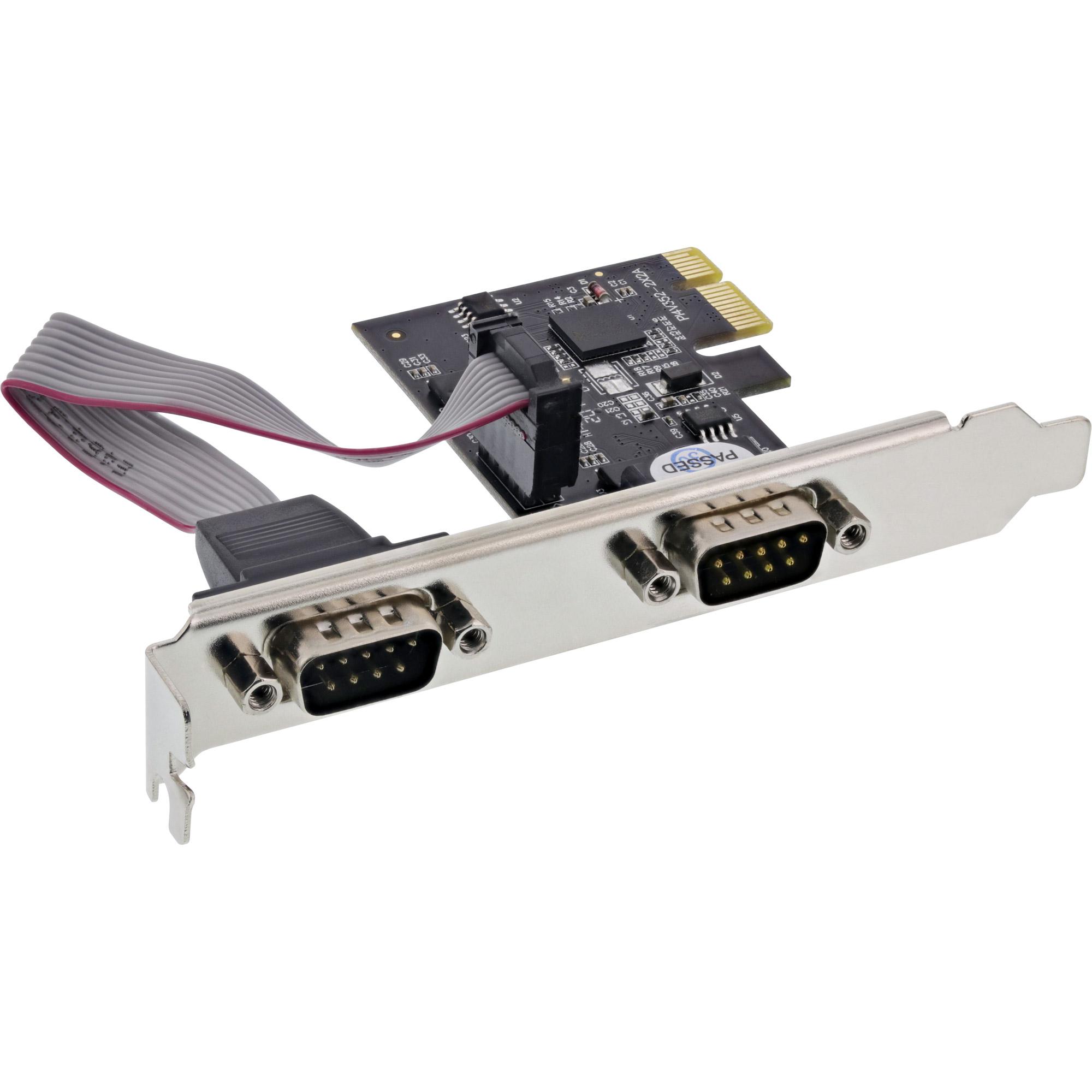 Longshine Controller PCIe 2x Seriell [