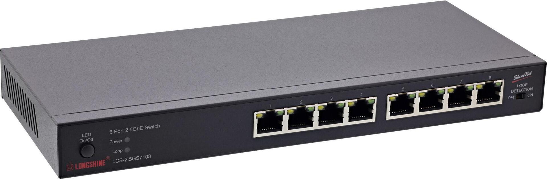 Switch Longshine LCS-2.5GS7108 82.5G Retail