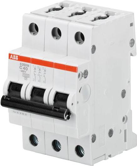 Interruttore automatico ABB K16A S203M-K16 pro M comp. 10kA 3 poli carattere K. S203M-K16 (2CDS273001R0467)