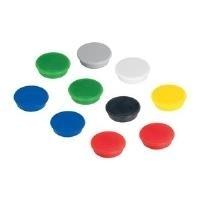 Franconia Adesivo Magnet, adesivo: 1.500 g, attraverso 38 mm, blu scuro blu, rotondo, tappo di plastica, magnete dipinto - 1 pe