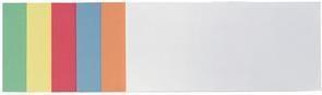 Cartoline moderazione FRANKEN 95 x 205 cm blu verde rosso arancione giallo bianco